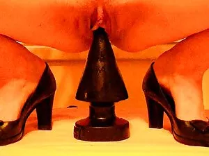 Pelirroja sexy con u ...